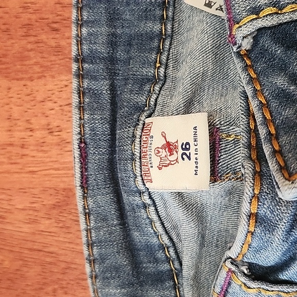 True Religion Straight Leg Jeans - Picture 3 of 5